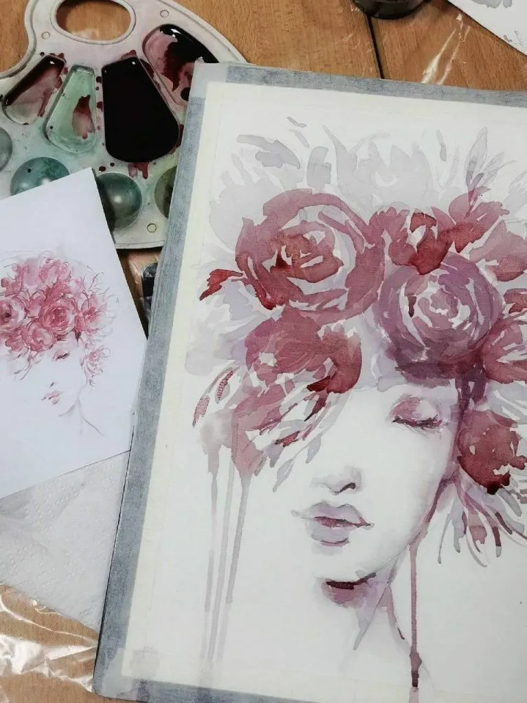 15 марта пишем вином девушку.jpg